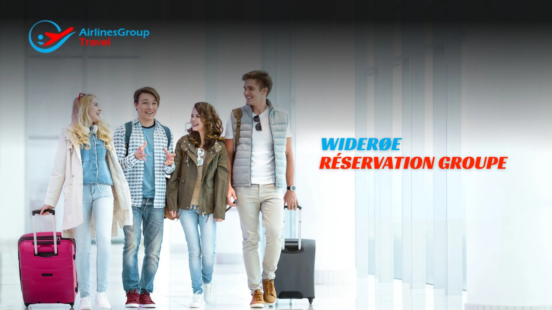 Widerøe réservation groupe