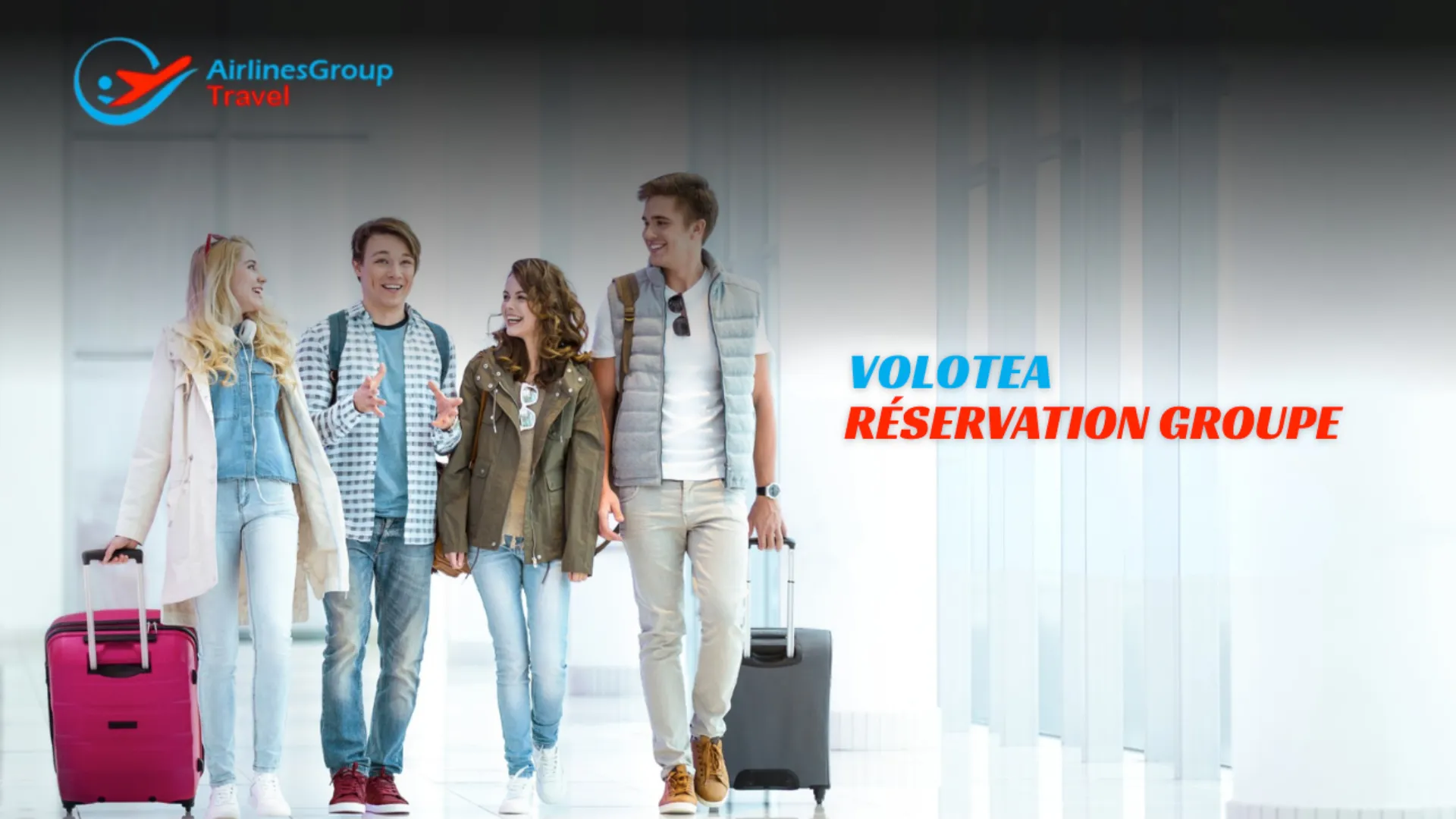 Volotea réservation groupe